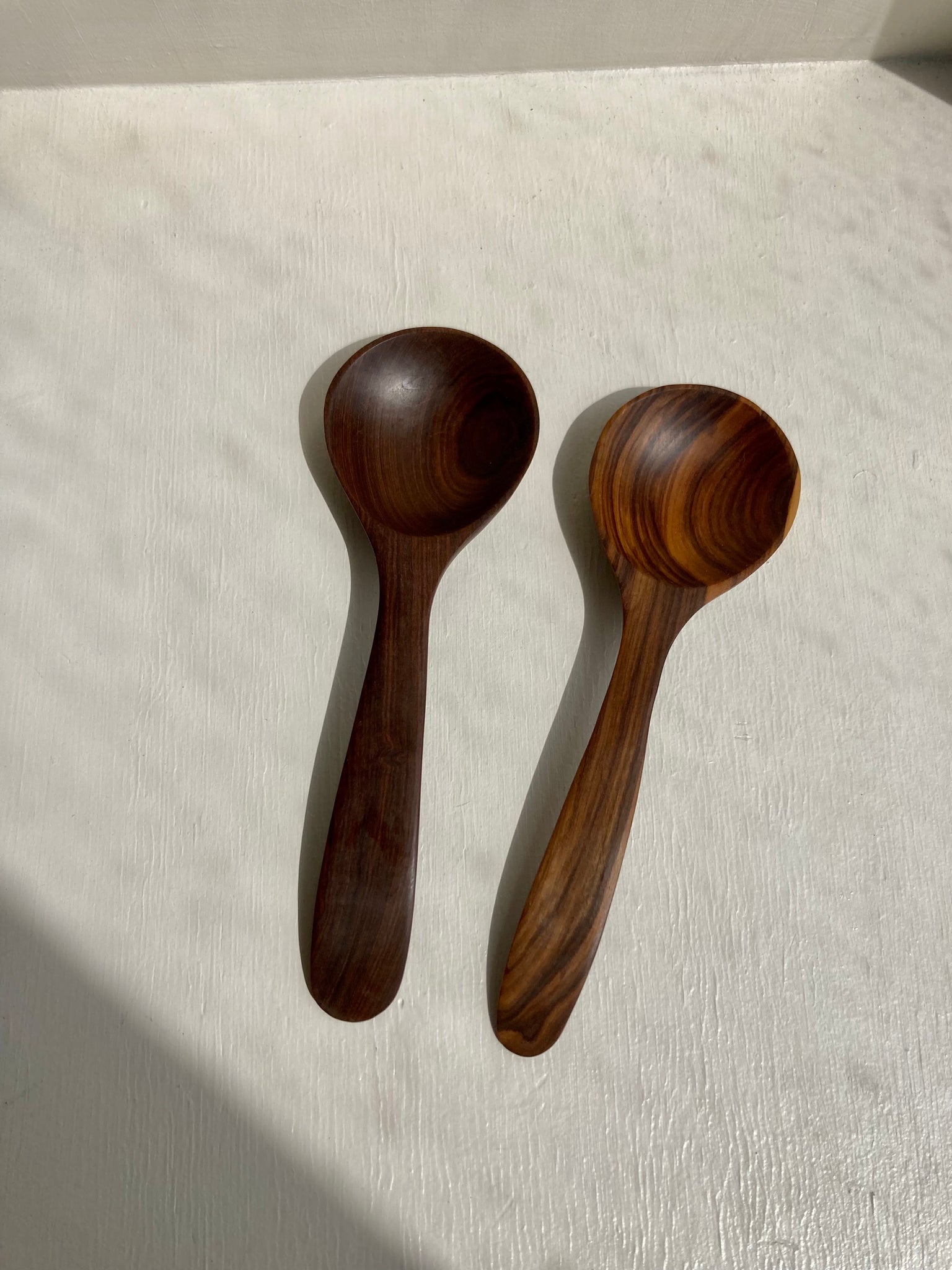 Spoon - Wooden Small, hand-carved in Colombia out of Curari wood