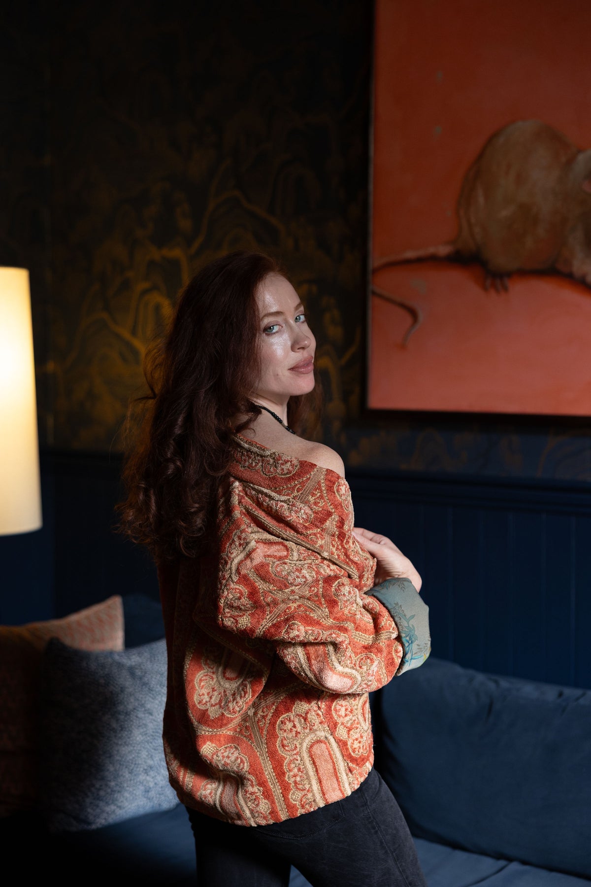 Atlas Velvet Kimono